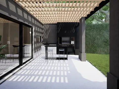 Casa 3 ambientes con 2 baños