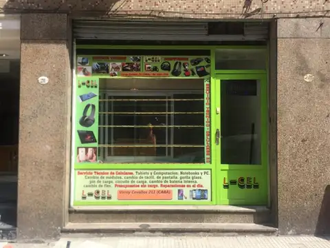 VENTA CON RENTA LOCAL  2 PLANTAS PB. 35 M2 SOTANO 50 M2 TOTAL 85 M2  SIN EXPENSAS 