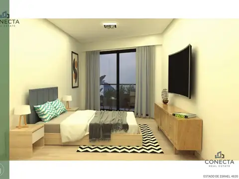 Departamento 3 ambientes con 1 baño