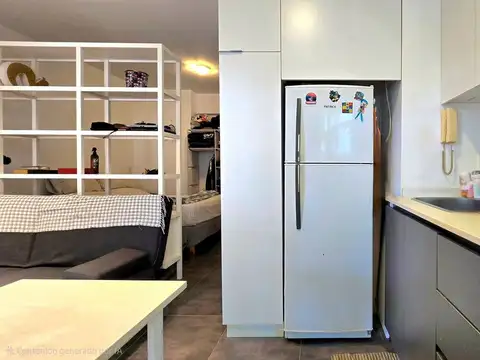Departamento Monoambiente con 1 baño
