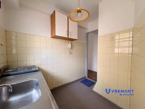 Departamento 2 ambientes con 1 baño