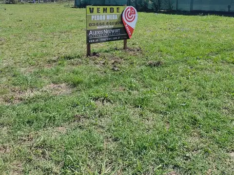 Terreno en Gualeguay sobre calle 122