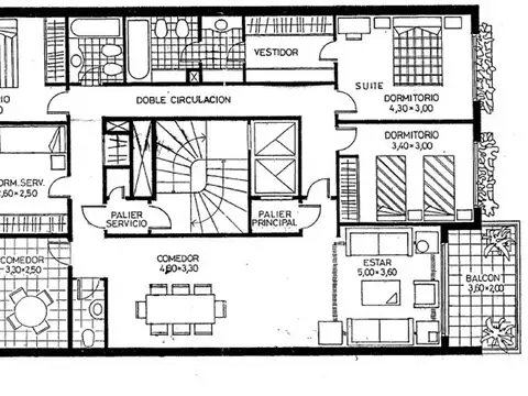 Departamento en Venta de 5 ambientes