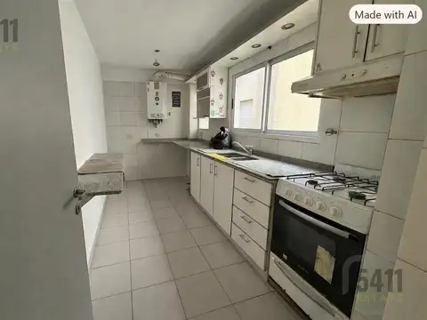Departamento 3 ambientes con 2 baños