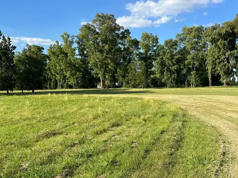 Terreno Fondo a Golf en Barrio Privado Pinares