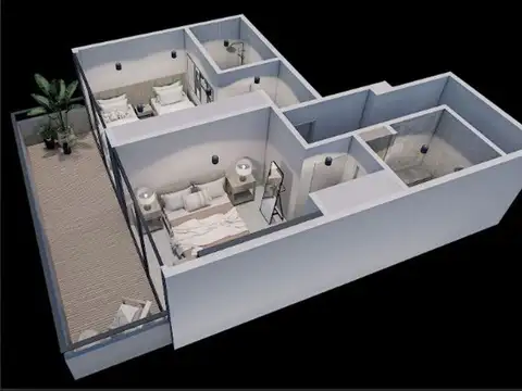 Departamento en Venta de 2 dormitorios
