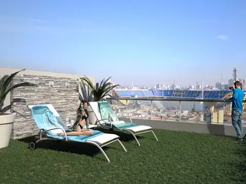 DEPARTAMENTO 2 amb VENTA Patio La Boca a ESTRENAR