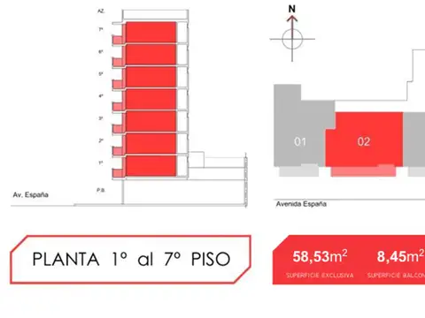 Departamento en Venta de 3 ambientes