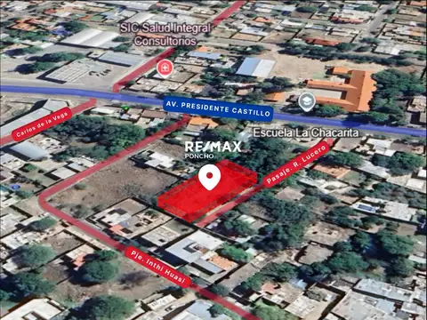 SE VENDE TERRENO - LA CHACARITA, SOBRE PJE. LUCERO