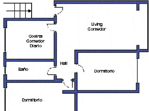 Departamento en Alquiler de 3 ambientes