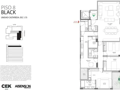 Venta Departamento 5 ambientes, dos terrazas, Piscina propia, Amenities Premium, Bajo Belgrano