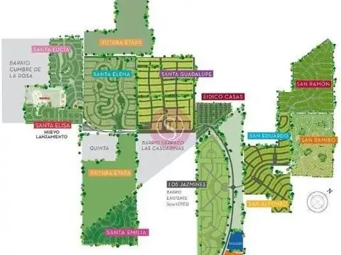 Lote en venta en Santa Lucia 100