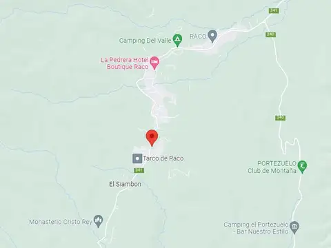 Excelente terreno de 1.4 hectáreas en Raco, sobre ruta 341