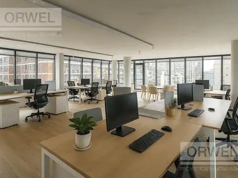 Oficina DUPLEX en Alquiler A Estrenar en Belgrano 
