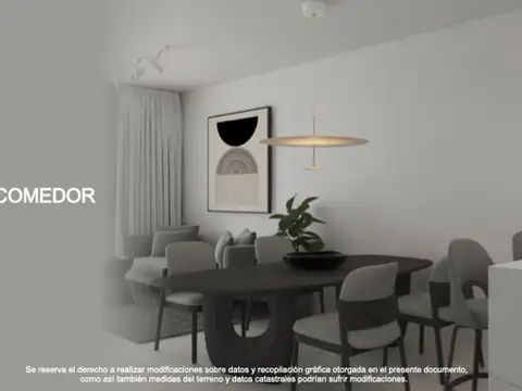 Departamento 3 ambientes con 2 baños