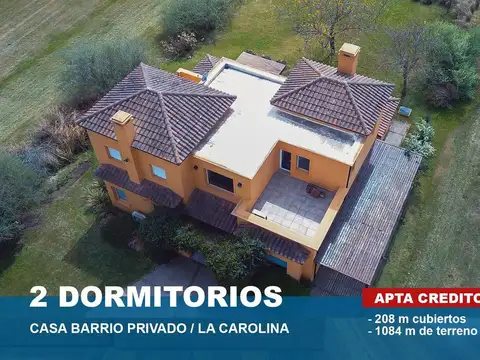 VENTA CASA 2 DORMITORIOS EN LA CAROLINA GOLF