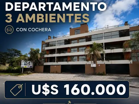 VENTA DEPARTAMENTO 3 AMB A ESTRENAR  AMENITIES COCHERA - PARQUE LELOIR