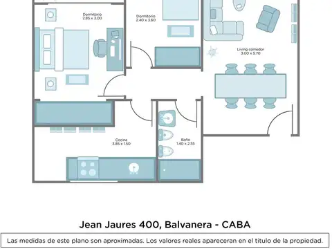 Departamento en Venta al Oeste