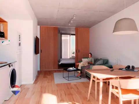Departamento en Venta de 1 dormitorio