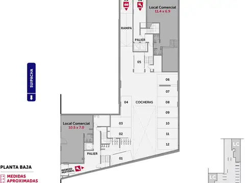 Departamento en Venta en Centro, USD 175.527