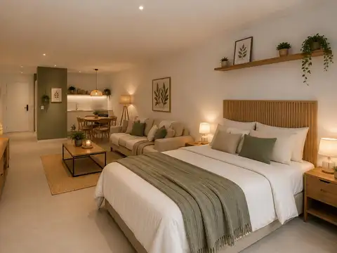 Departamento monoambiente en Nuñez