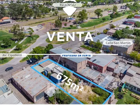 VENTA SALON COMERCIAL TERRENO DE 675 M