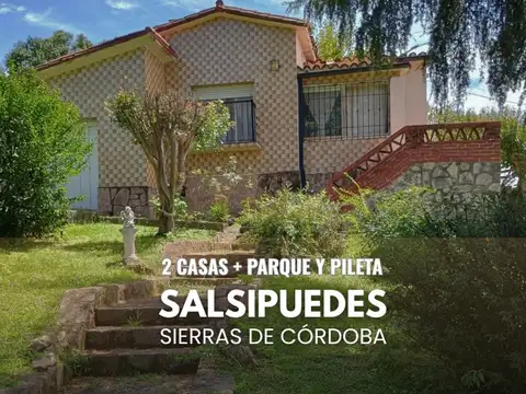 HERMOSA PROPIEDAD EN SALSIPUEDES - 4 Dorm + Pileta y Parque