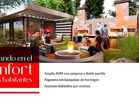 Departamento en Venta de 1 dormitorio