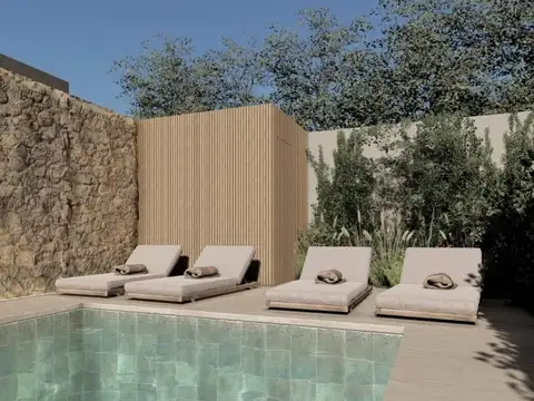 Departamento de dos amb. balcón VENTA EN POZO