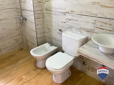 Departamento 2 ambientes con 2 baños