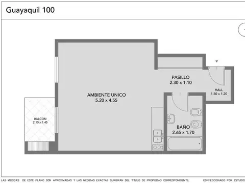 Departamento en Venta con 1 cochera