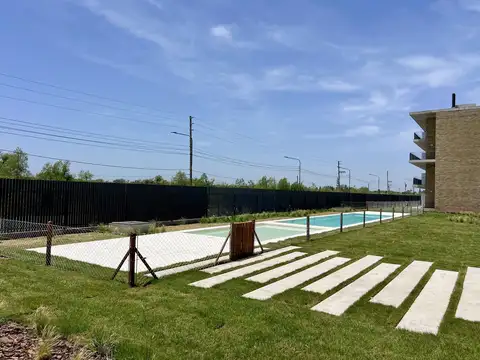 Venta departamento 2 amb c jardín en PB. Terrazas de Santa María. Villanueva.