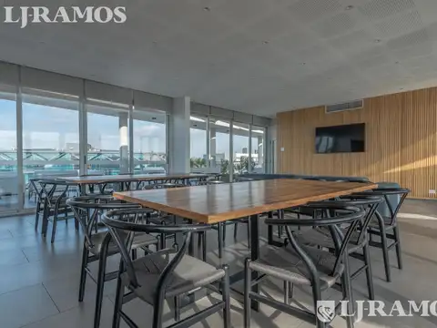 Departamento 2 ambientes con 2 baños