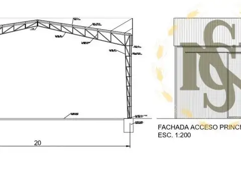 Galpon en Alquiler A Estrenar