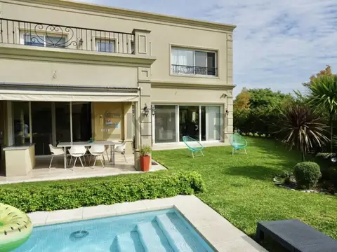 Casa de 4 dorm en alquiler temporal en Nordelta con piscina climatizada