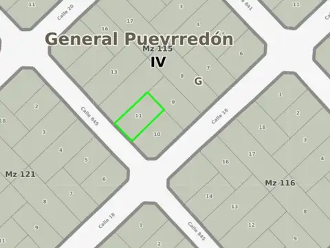 Terreno en Venta de 440,0 m2