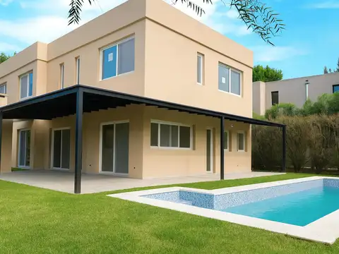 Alquiler Anual Casa a Estrenar, Impecable, Excelente Calidad Lote interno