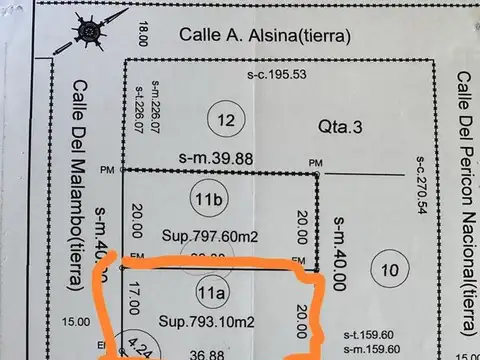 Terreno en Venta en Chascomus, USD 40.000