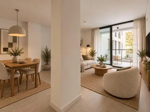Departamento de 2 ambientes a estrenar en Las Cañitas