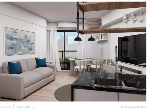 Departamento en Venta de 1 dormitorio