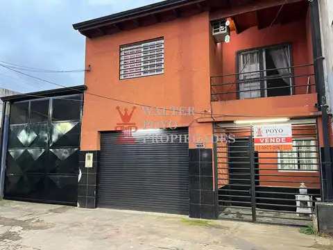 Venta casa 3 amb.c/local-garaje, galpon de 120m2 c/ entrada indep. y depto. de 3 amb.