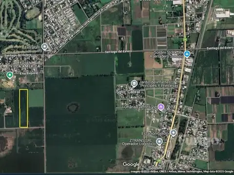 VENTA: 4HAS A 180 metros de Av. de las Américas, Pérez