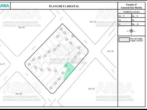 Terreno en Venta, FOS 0,6