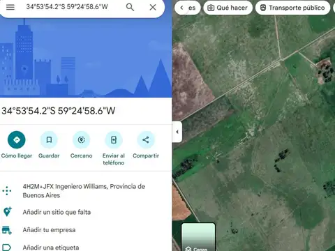 VENTA DE CAMPO DE 84.5 HECTAREAS- NAVARRO