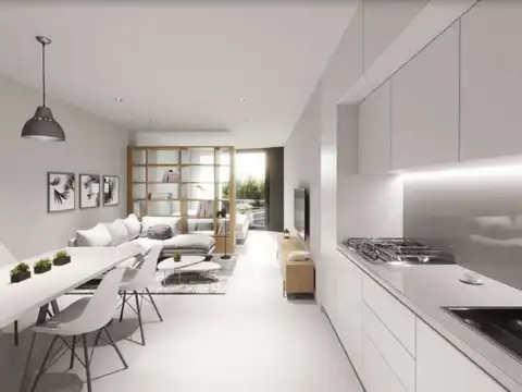 Departamento 2 ambientes con 1 baño