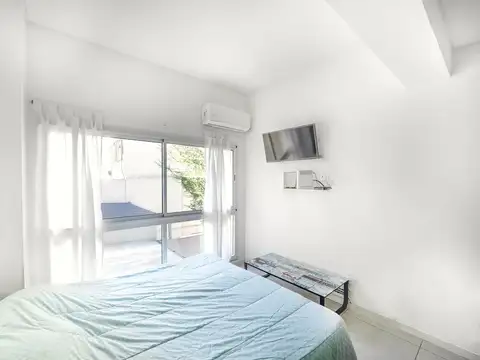 Monoambiente amoblado con amenities en alquiler temporario en Almagro
