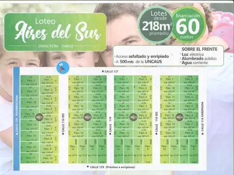 Loteo en Venta - Aires del Sur
