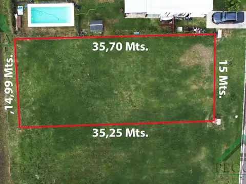 Terreno - Lote perimetral - Pilar del este - Santa Lucia