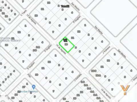 Terreno en Venta de 870,0 m2