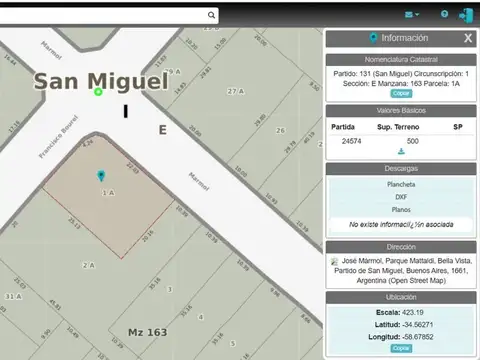 VENTA LOTE BELLA VISTA